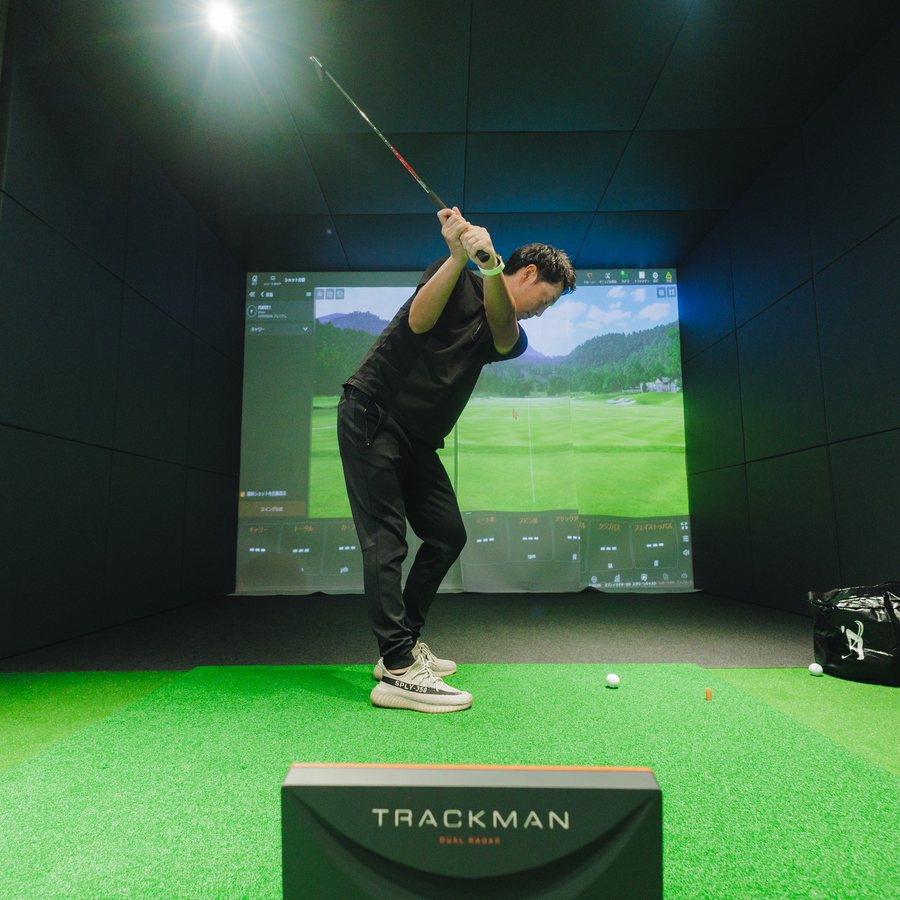 TrackMan4を備えた完全個室の打席